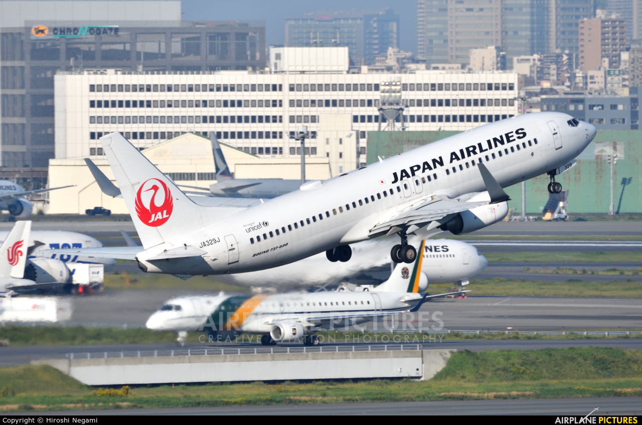 JAL - Japan Airlines JA329J aircraft at Tokyo - Haneda Intl