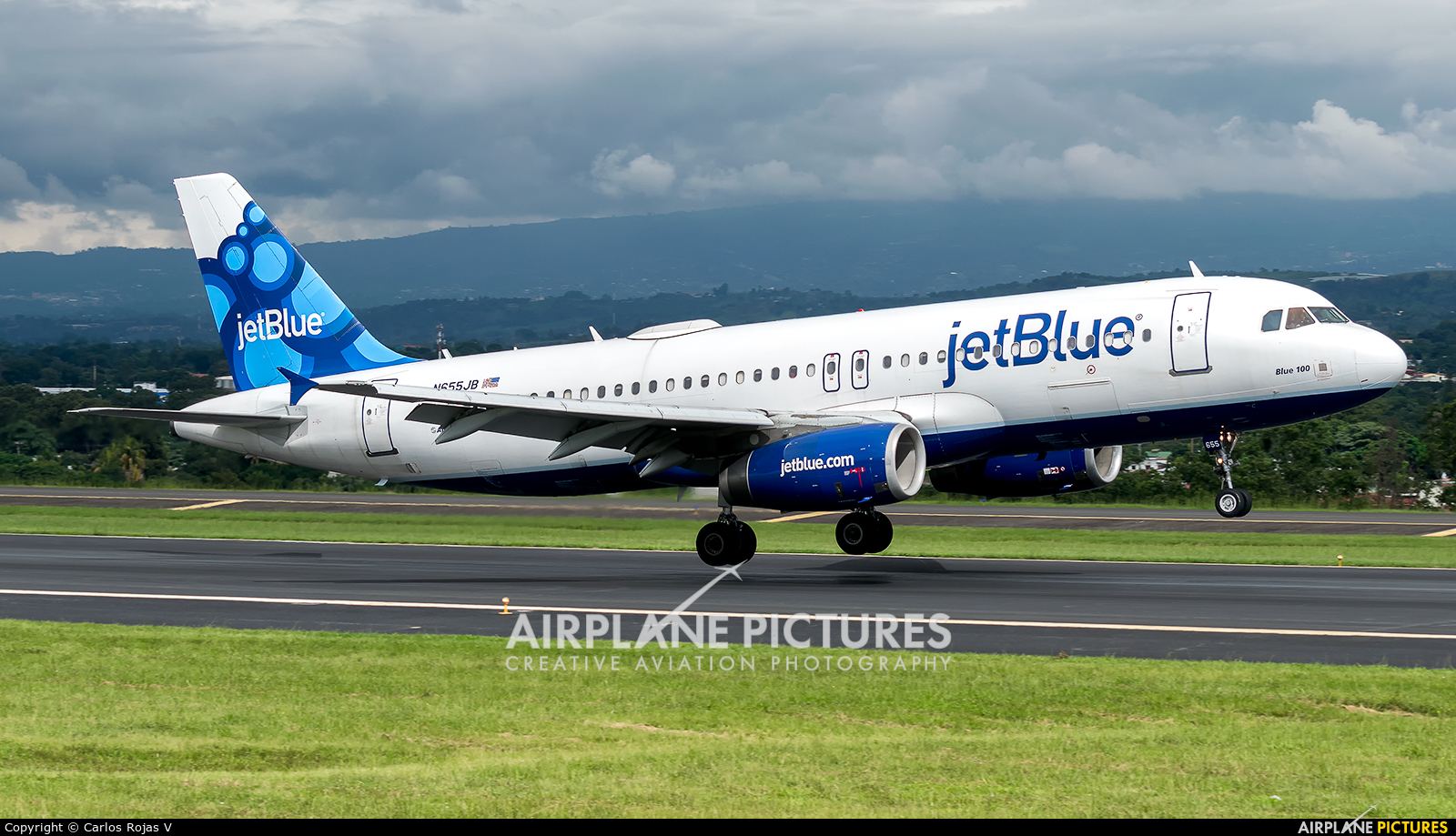 JetBlue Airways N655JB aircraft at San Jose - Juan Santamaría Intl