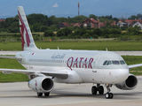 A7-AHJ - Qatar Airways Airbus A320 aircraft