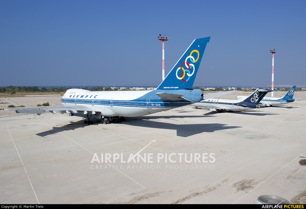 Olympic Airlines SX-OAB aircraft at Athens - Hellinikon