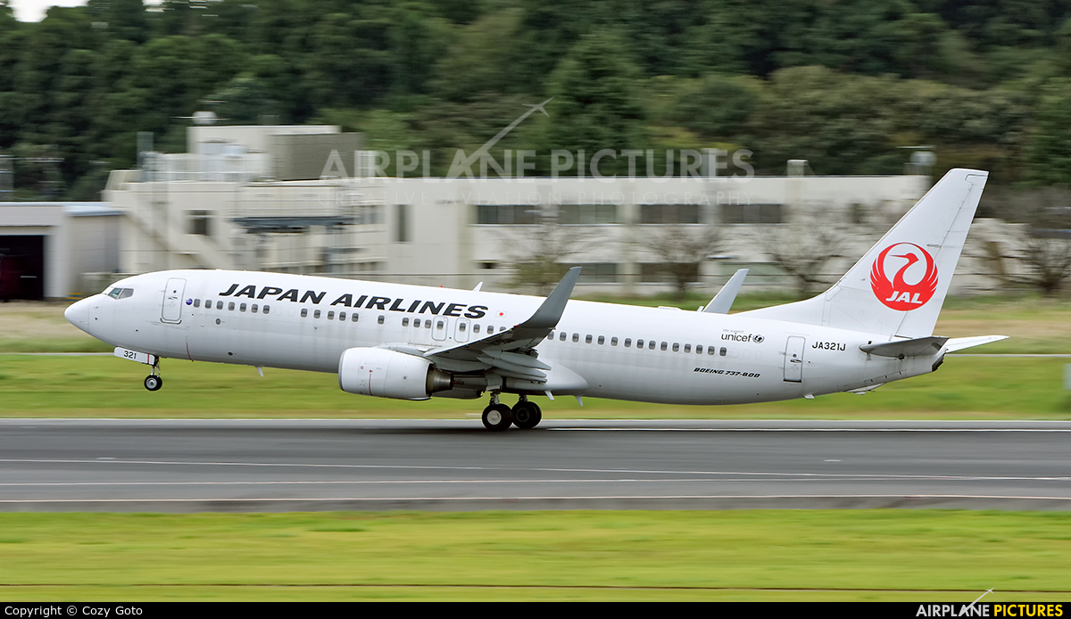 JAL - Japan Airlines JA321J aircraft at Tokyo - Narita Intl