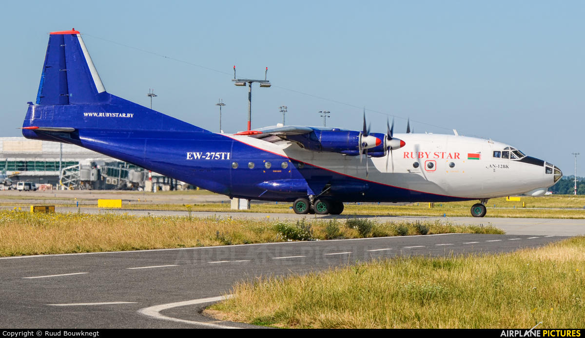 Ruby Star Air Enterprise EW-275TI aircraft at Prague - Václav Havel