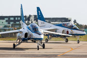 - - Japan - ASDF: Blue Impulse Kawasaki T-4 aircraft