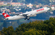 HB-JME - Swiss Airbus A340-300 aircraft