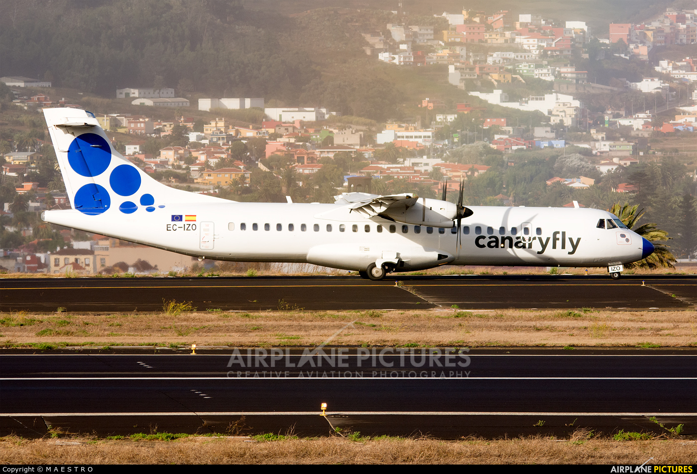 CanaryFly EC-IZO aircraft at Tenerife Norte - Los Rodeos