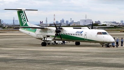 JA858A - ANA - All Nippon Airways de Havilland Canada DHC-8-400Q / Bombardier Q400