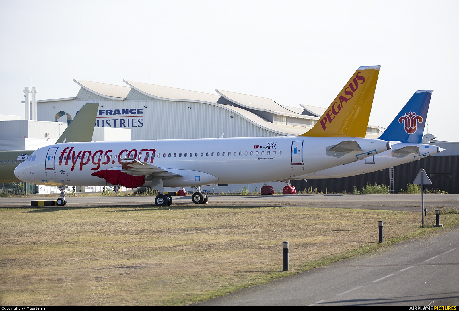 Pegasus TC-NBF aircraft at Toulouse - Blagnac