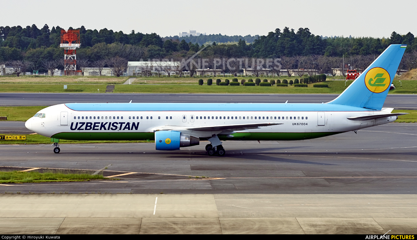Uzbekistan Airways UK67004 aircraft at Tokyo - Narita Intl