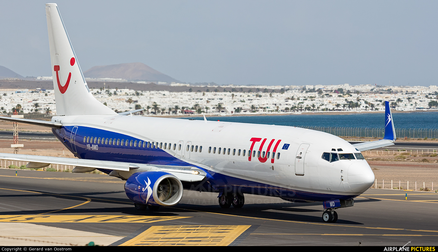 TUI Airlines Netherlands YR-BMD aircraft at Lanzarote - Arrecife
