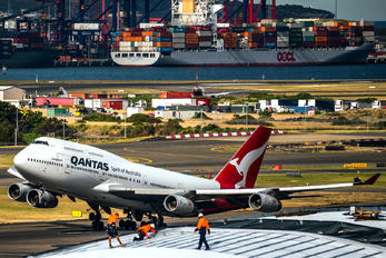 VH-OJM - QANTAS Boeing 747-400