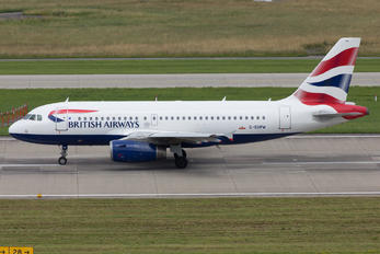 G-EUPW - British Airways Airbus A319