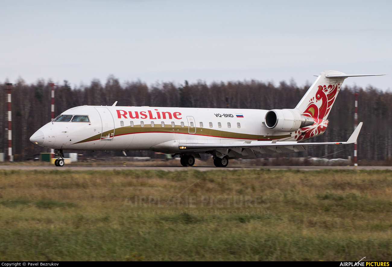 Rusline VQ-BND aircraft at Ivanovo - South