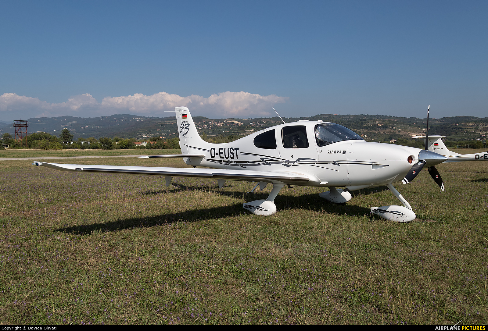 Private D-EUST aircraft at Verona - Boscomantico