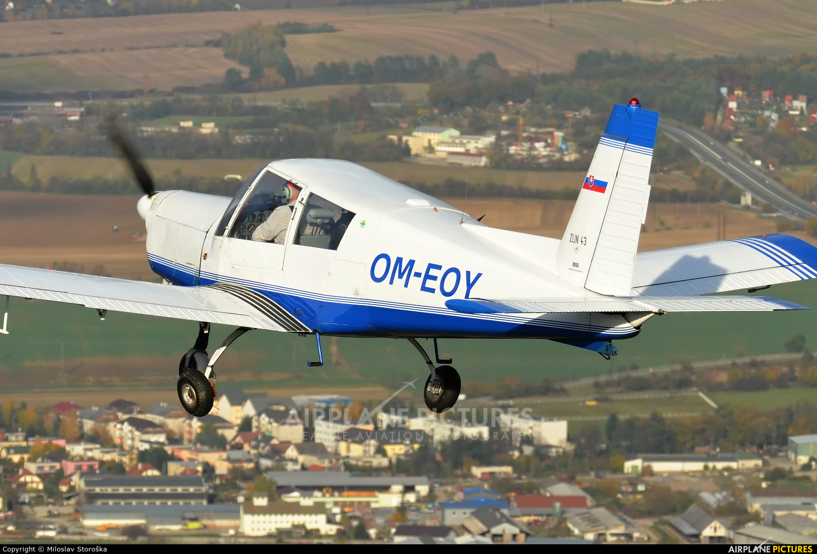 Aeroklub Prievidza OM-EOY aircraft at In Flight - Slovakia
