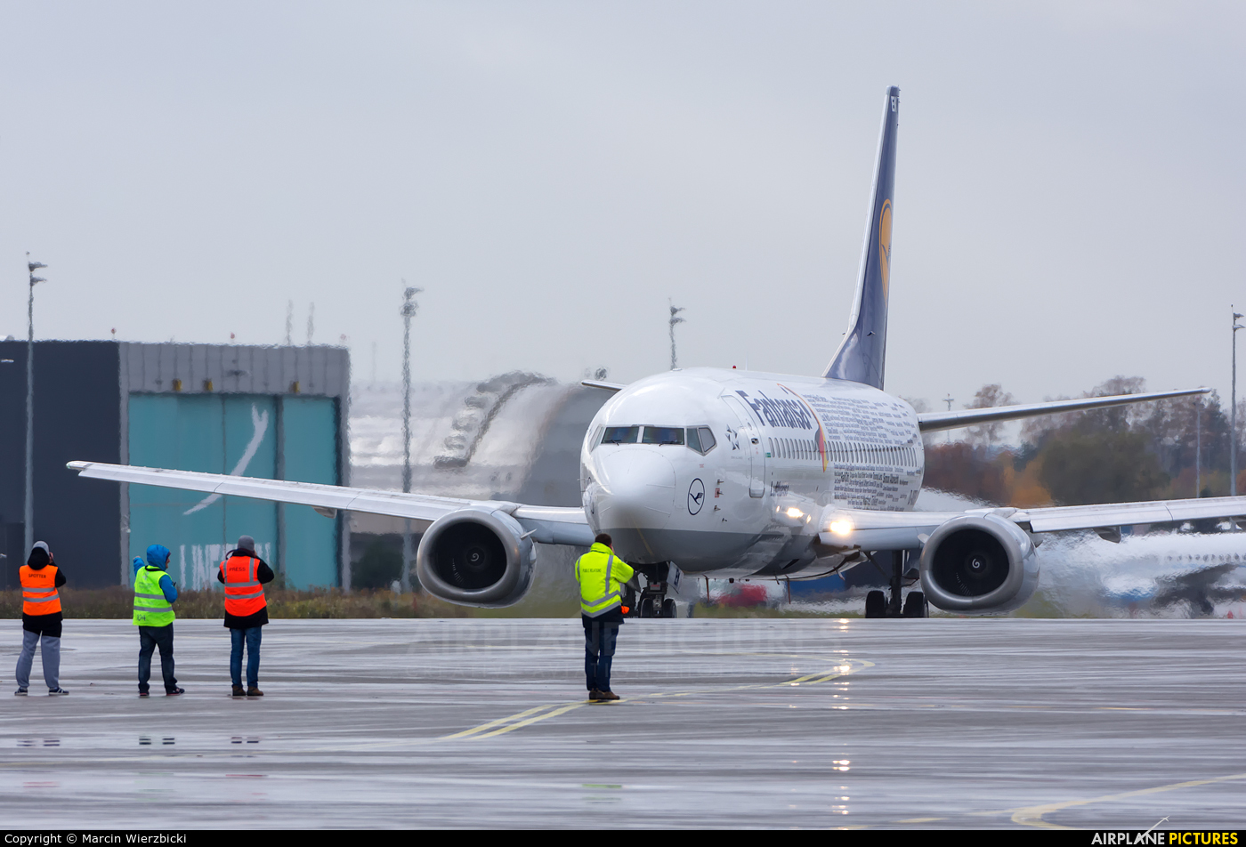 Lufthansa D-ABEK aircraft at Katowice - Pyrzowice