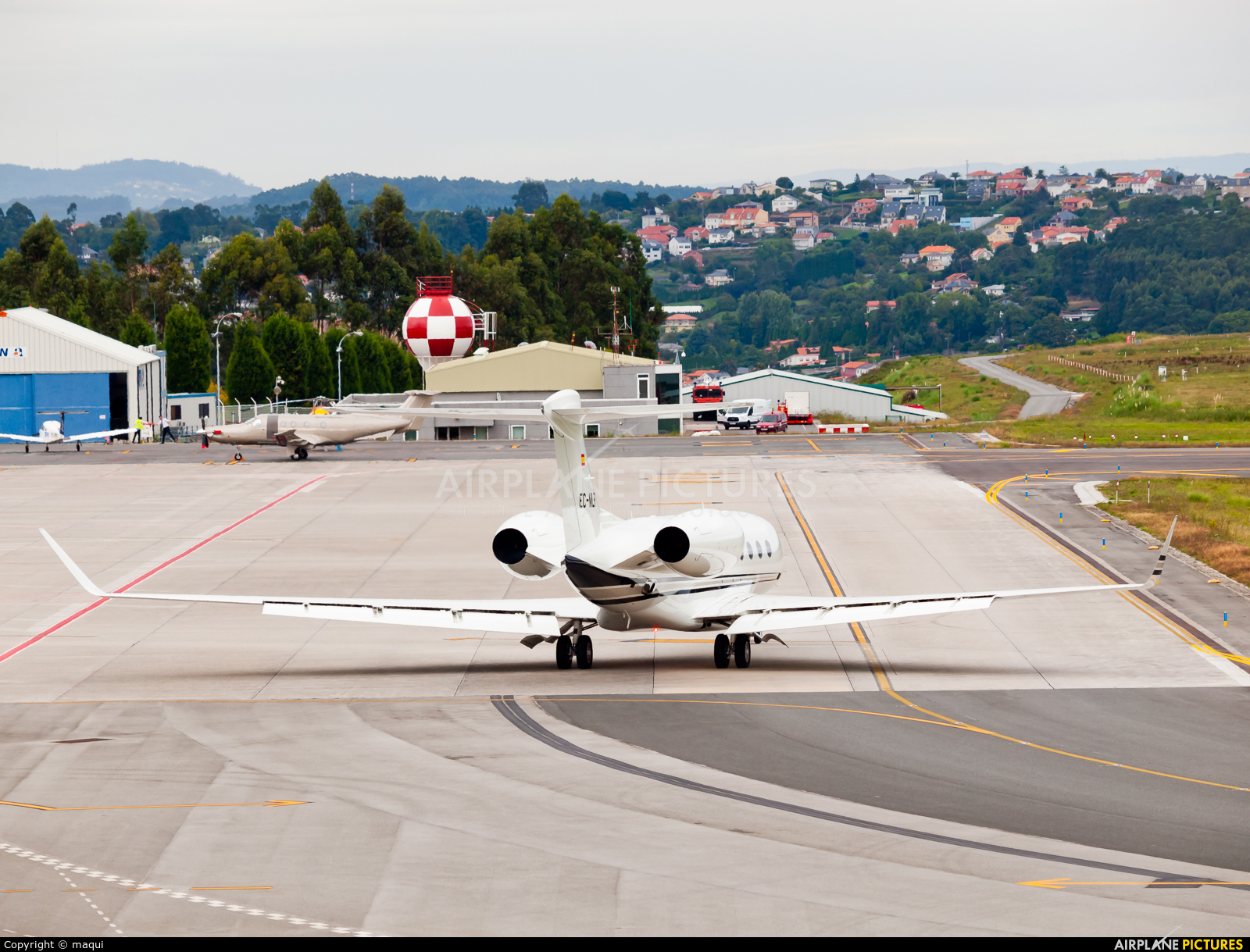 TAG Aviation EC-MLR aircraft at La Coruña