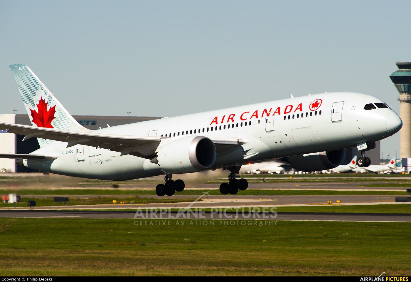 Air Canada C-GHQQ aircraft at Toronto - Pearson Intl, ON