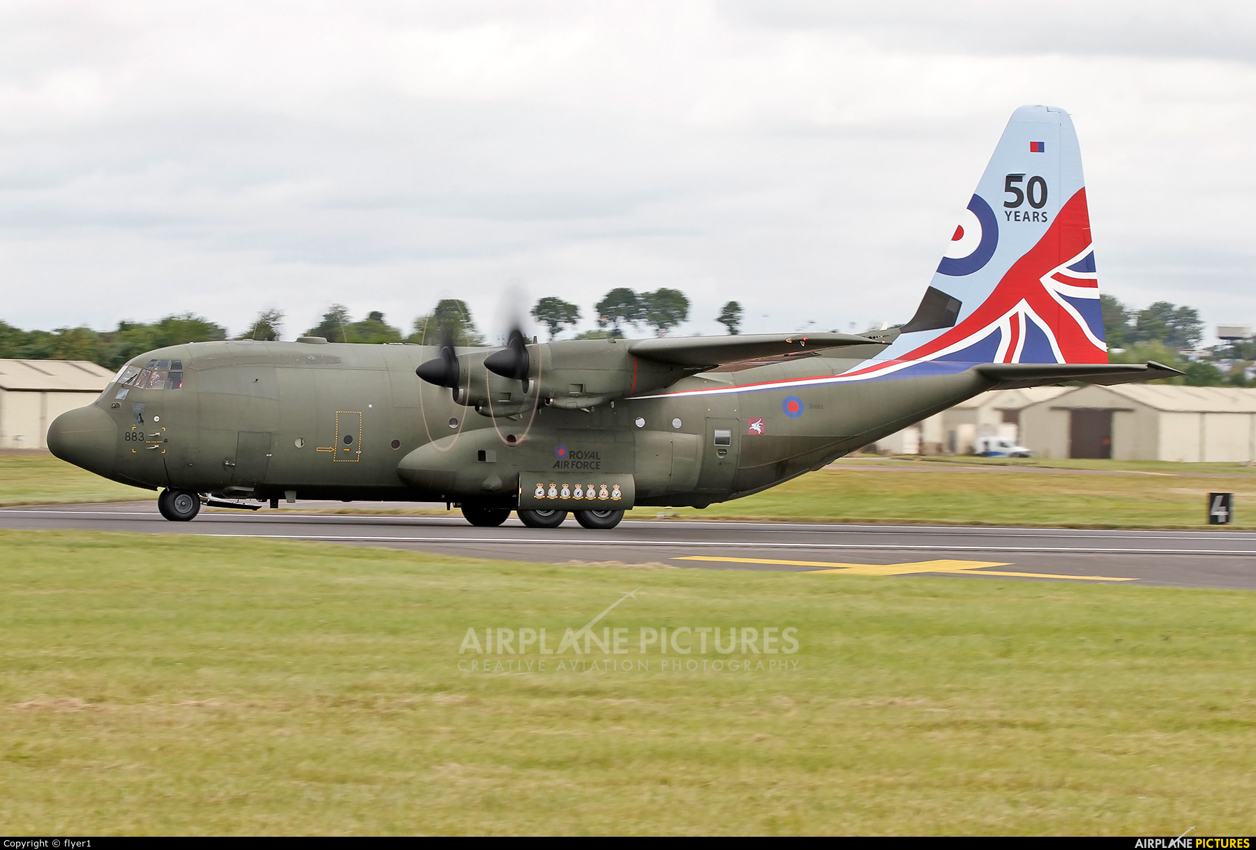 Royal Air Force ZH883 aircraft at Fairford