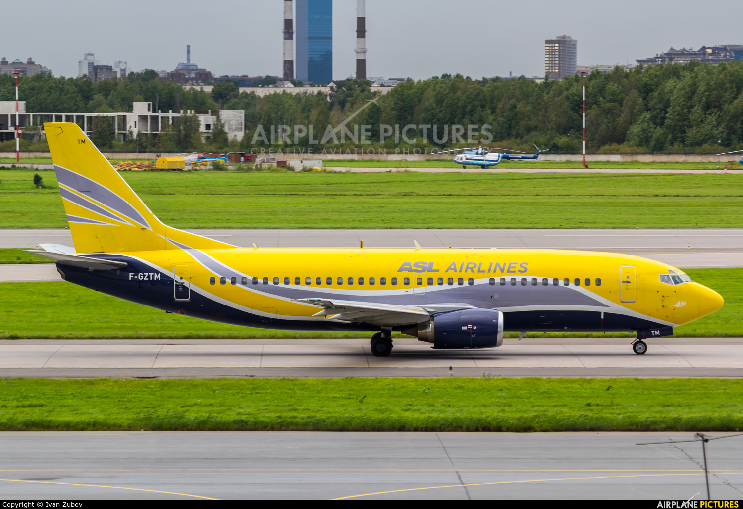 ASL Airlines F-GZTM aircraft at St. Petersburg - Pulkovo
