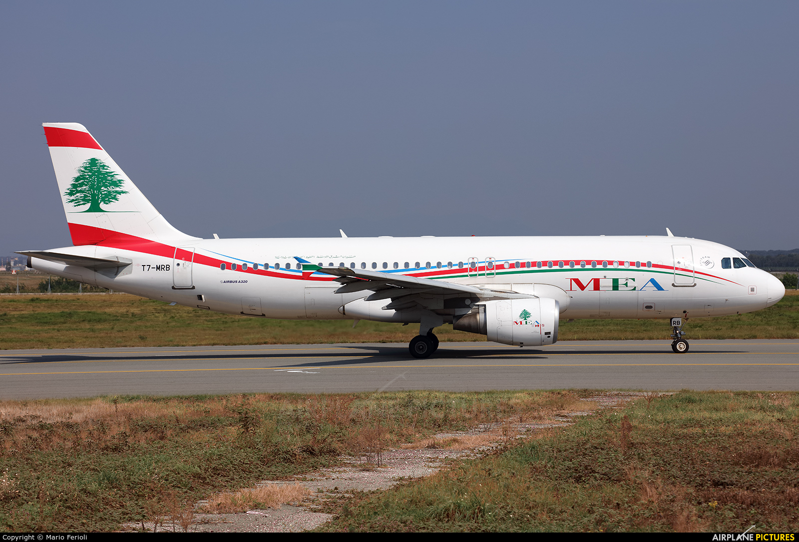 MEA - Middle East Airlines T7-MRB aircraft at Milan - Malpensa