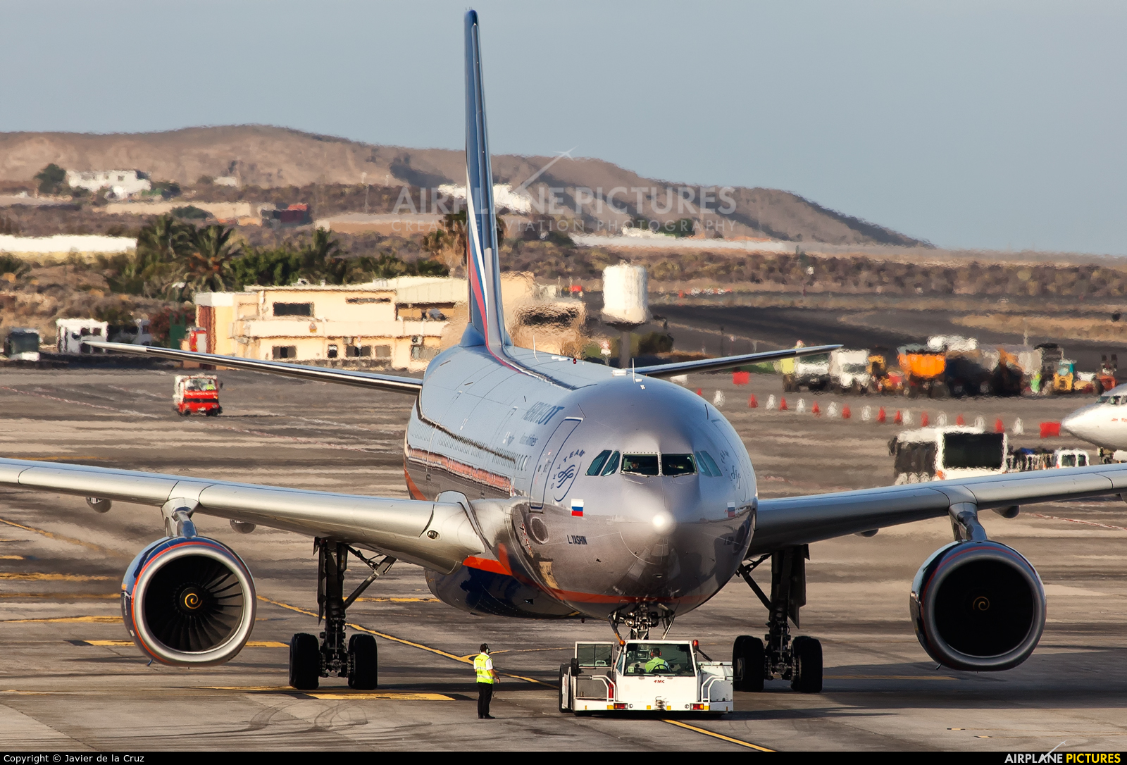Aeroflot VQ-BPI aircraft at Tenerife Sur - Reina Sofia