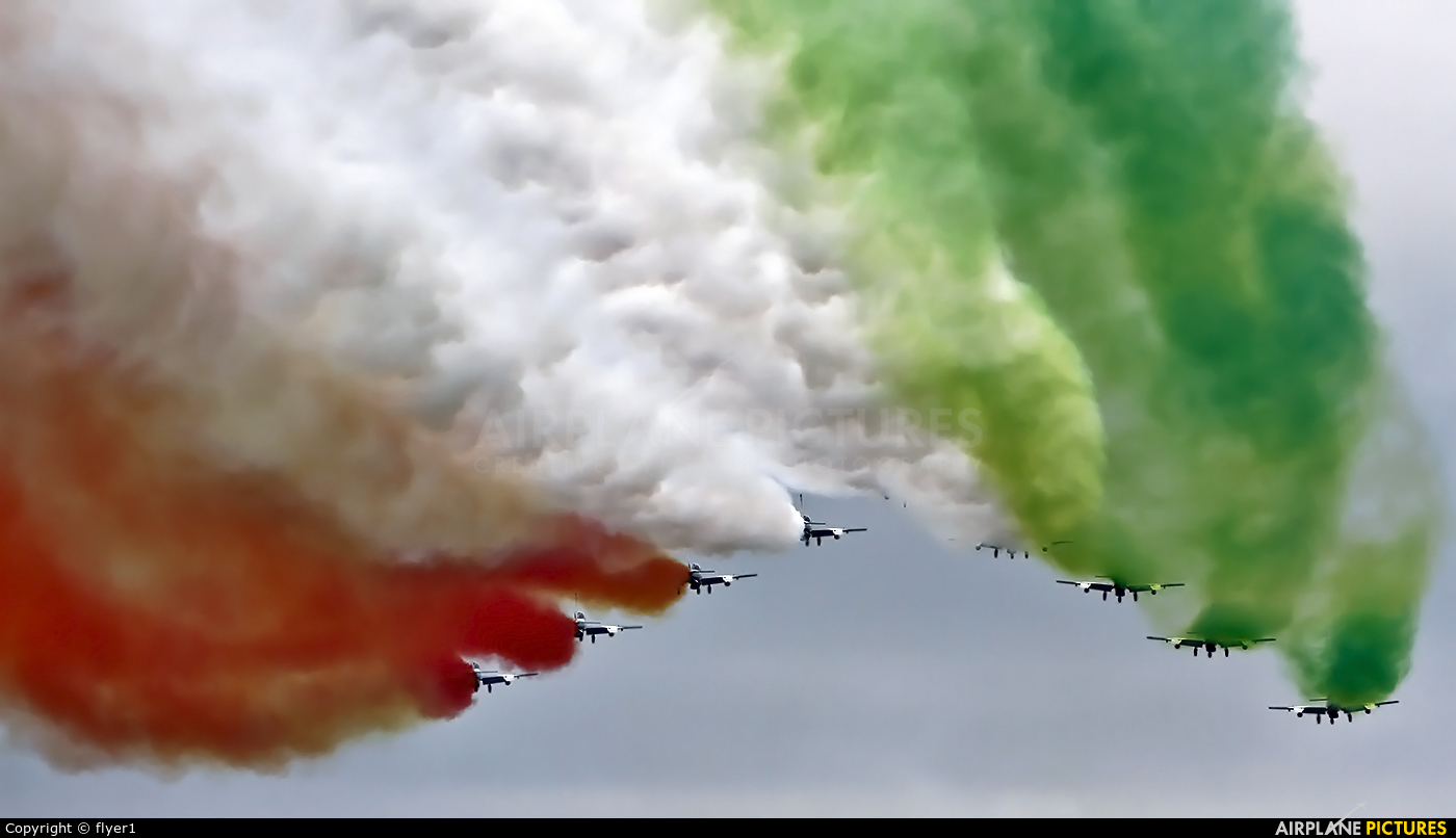 Italy - Air Force "Frecce Tricolori" MM54539 aircraft at Fairford