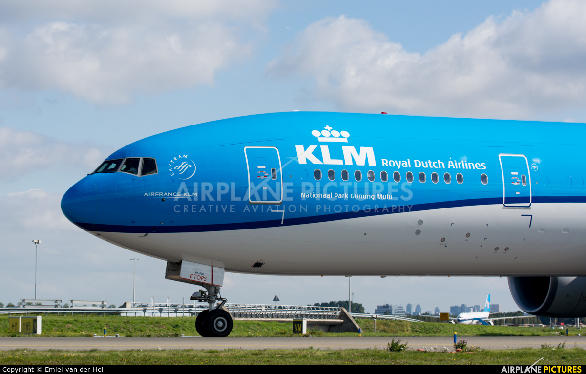 KLM PH-BVR aircraft at Amsterdam - Schiphol