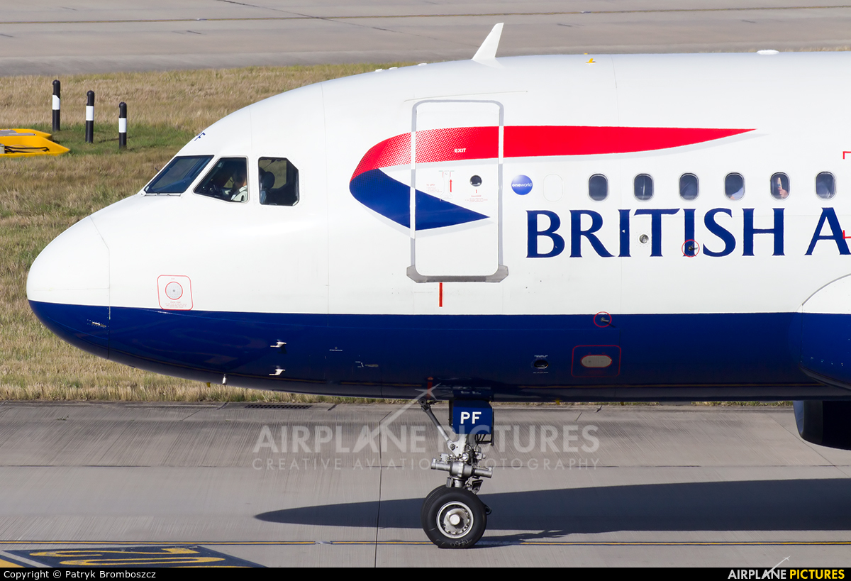 British Airways G-EUPF aircraft at London - Heathrow