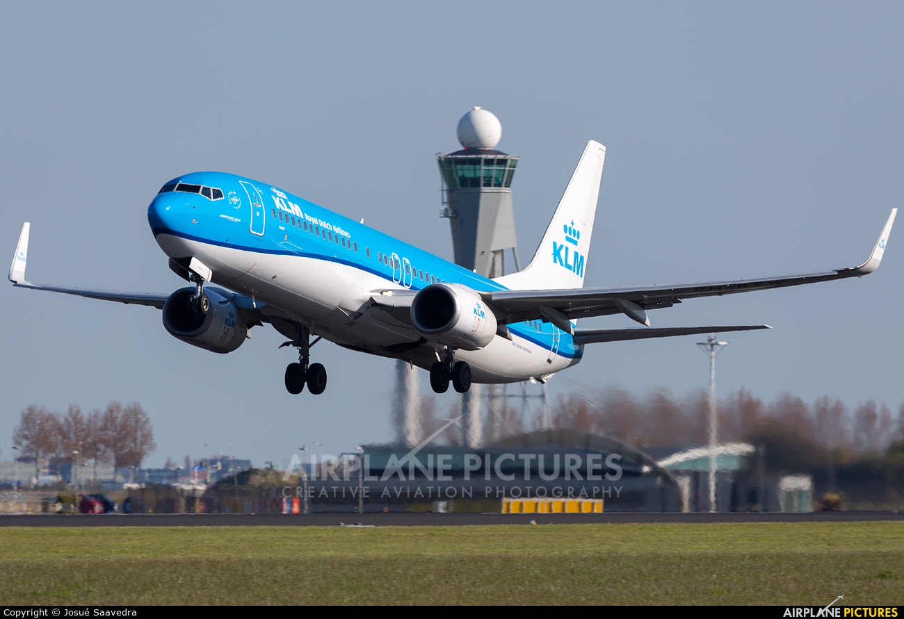 KLM PH-BXW aircraft at Amsterdam - Schiphol