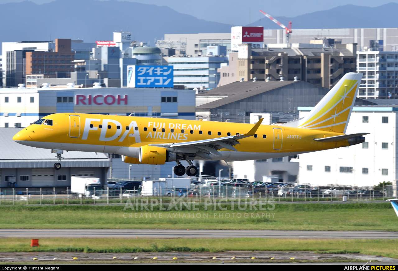 Fuji Dream Airlines JA07FJ aircraft at Fukuoka