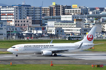 JA02RK - JAL - Japan Transocean Air Boeing 737-800
