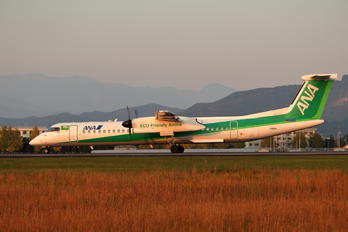 JA858A - ANA - All Nippon Airways de Havilland Canada DHC-8-400Q / Bombardier Q400