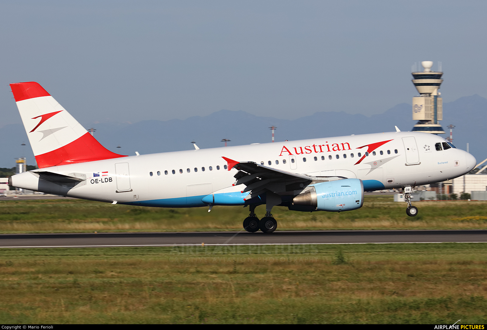 Austrian Airlines/Arrows/Tyrolean OE-LDB aircraft at Milan - Malpensa