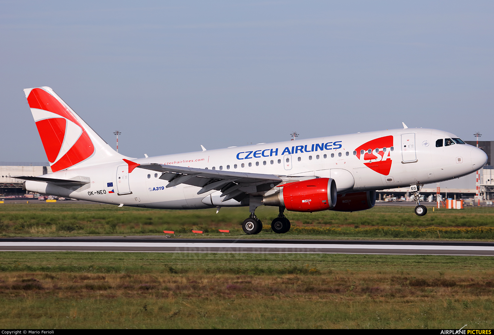 CSA - Czech Airlines OK-NEO aircraft at Milan - Malpensa