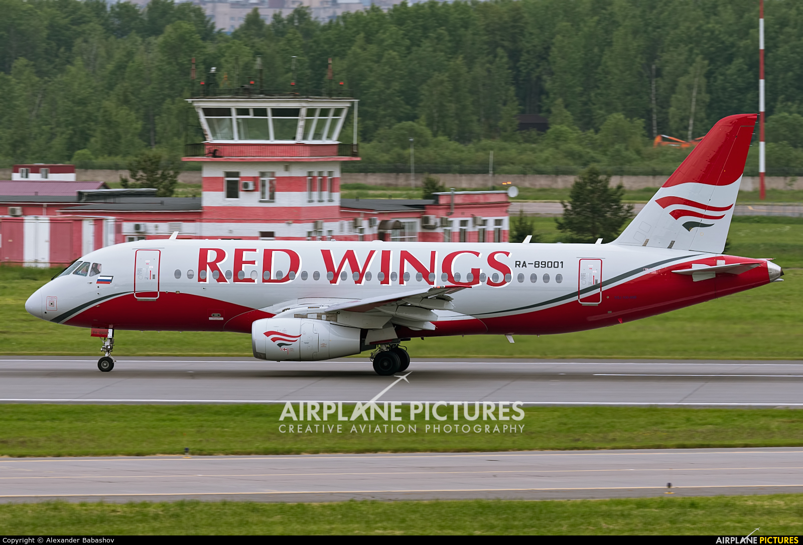 Red Wings RA-89001 aircraft at St. Petersburg - Pulkovo