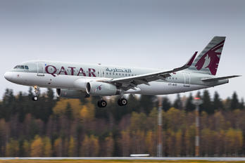 A7-AHG - Qatar Airways Airbus A320
