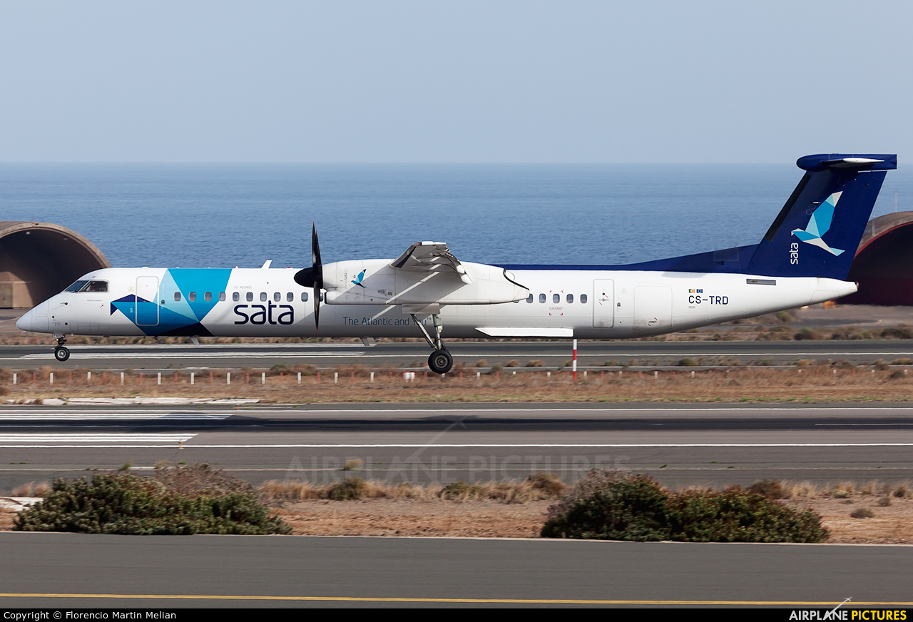 SATA Air Açores CS-TRD aircraft at Las Palmas de Gran Canaria