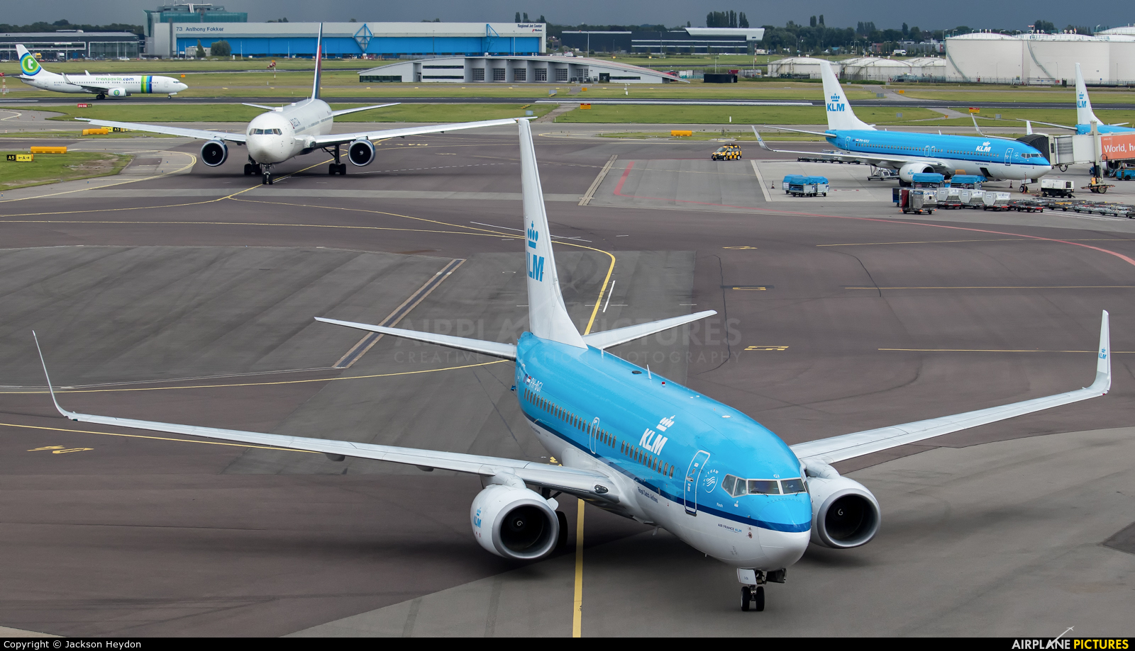 KLM PH-BGI aircraft at Amsterdam - Schiphol