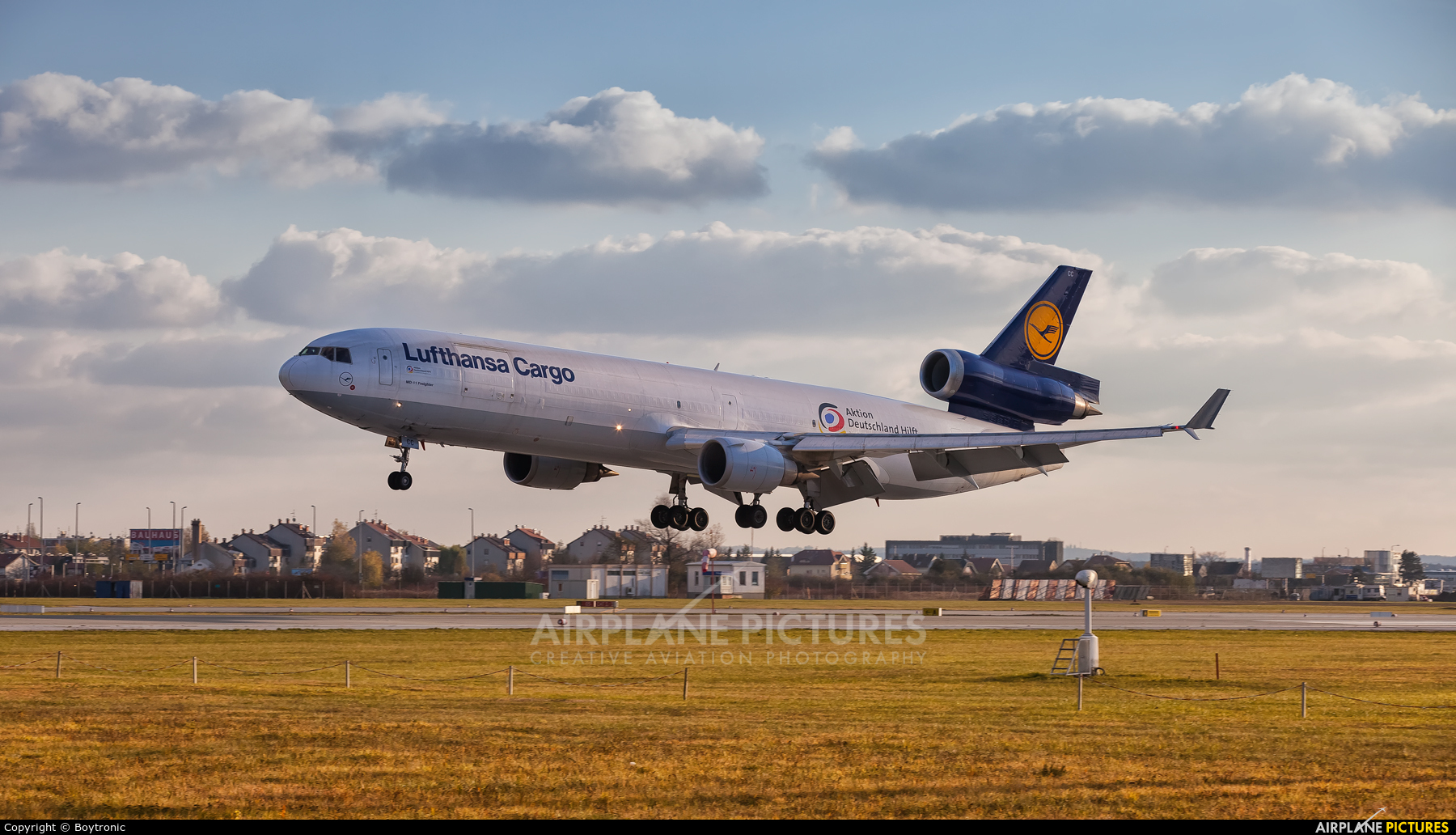 Lufthansa Cargo D-ALCC aircraft at Zagreb
