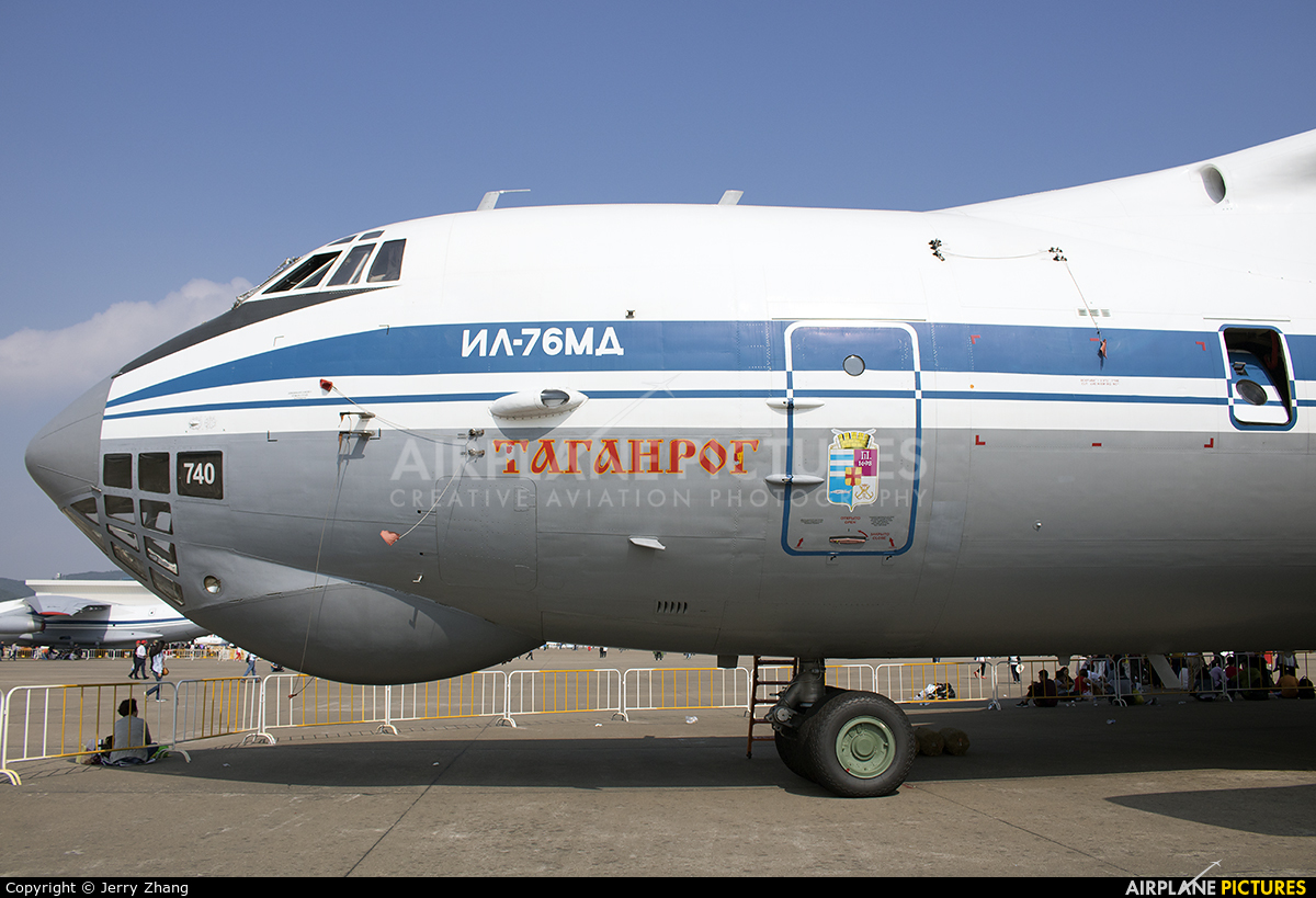Russia - Air Force RF-76740 aircraft at Zhūhǎi-Jīnwān