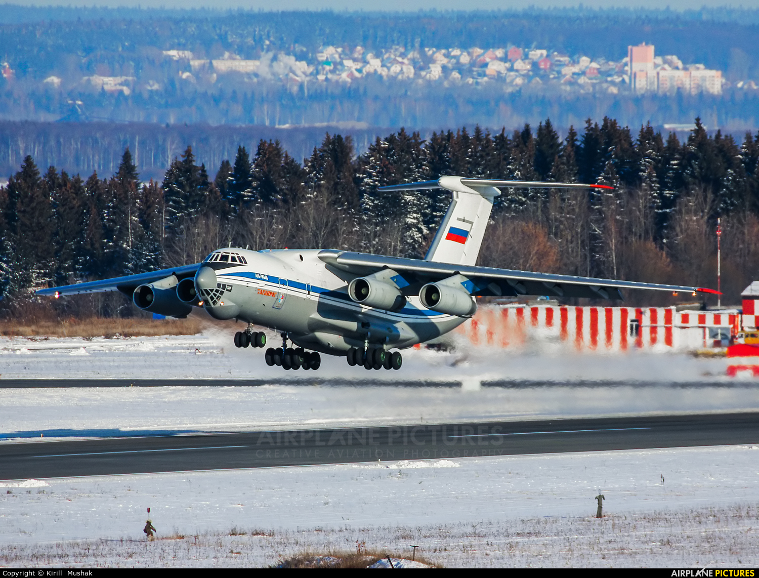 Russia - Air Force RF-76740 aircraft at Bolshoe Savino - Perm