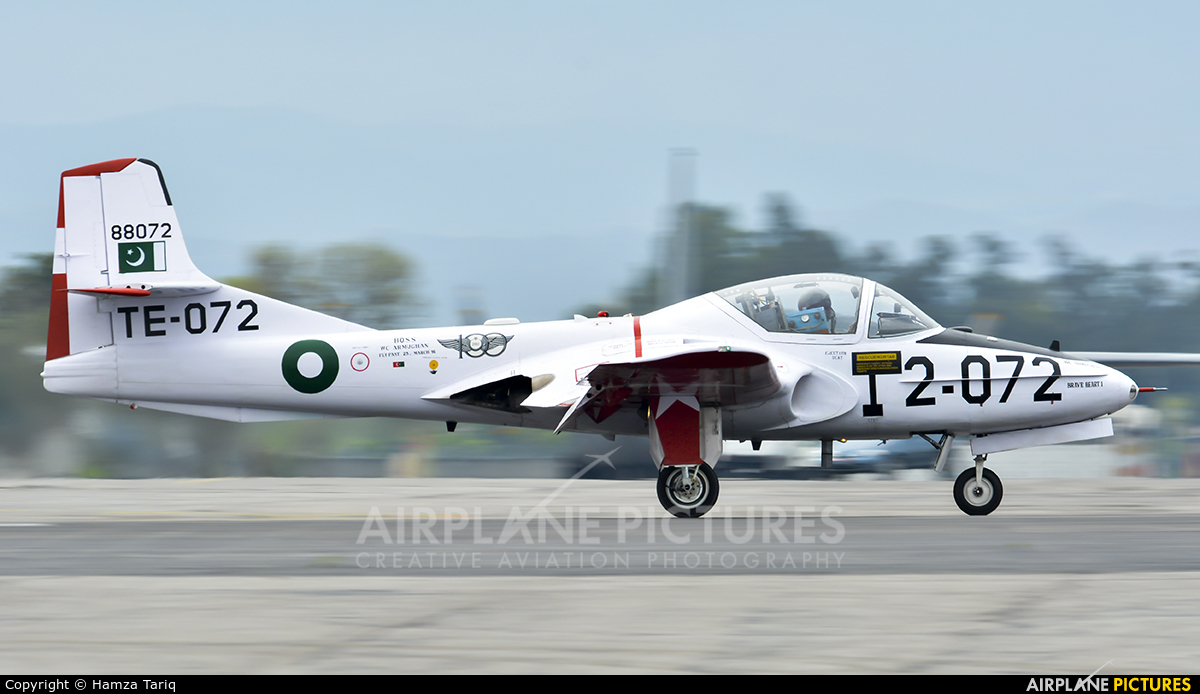 Pakistan - Air Force TE-072 aircraft at Undisclosed location