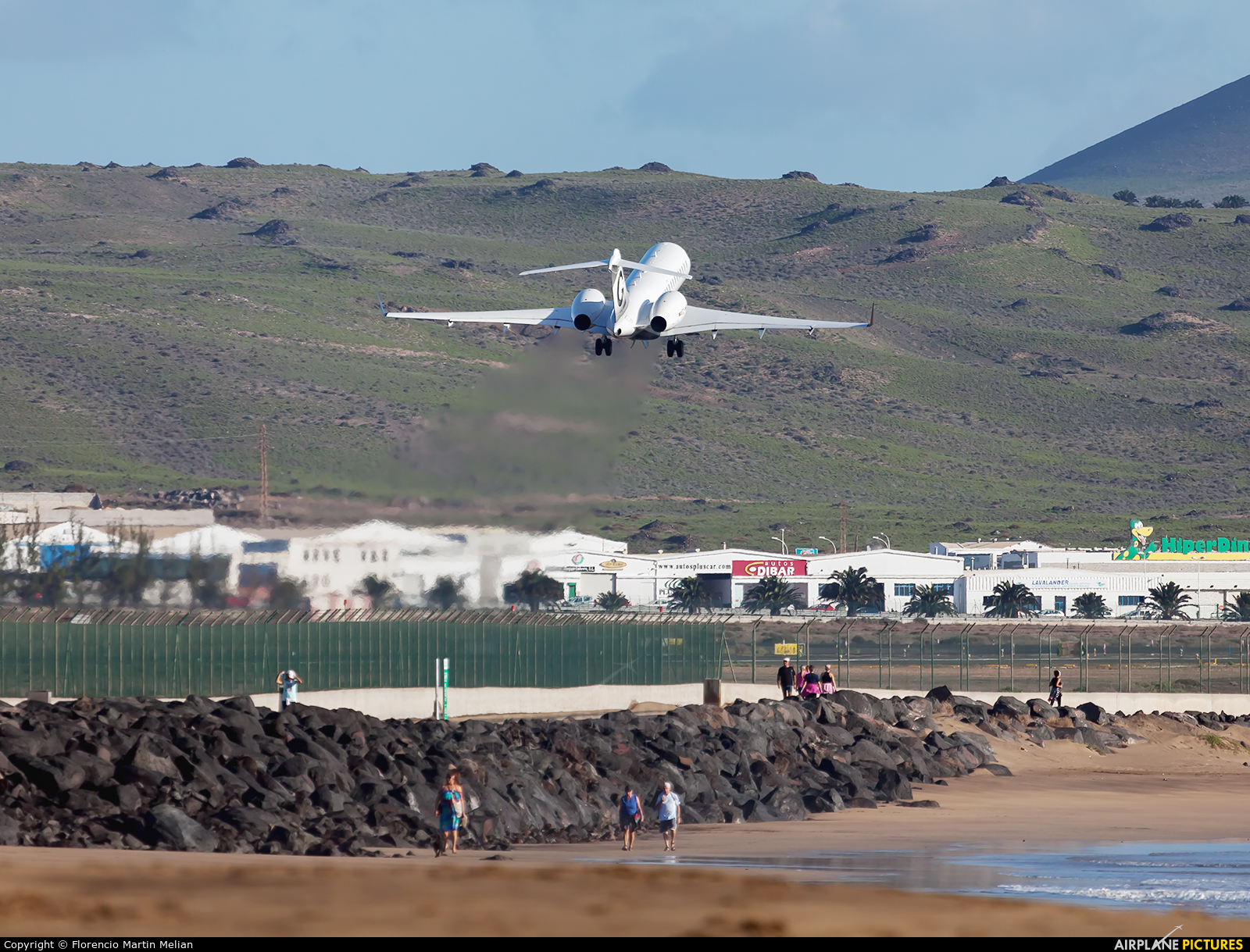 Private EC-MMD aircraft at Lanzarote - Arrecife