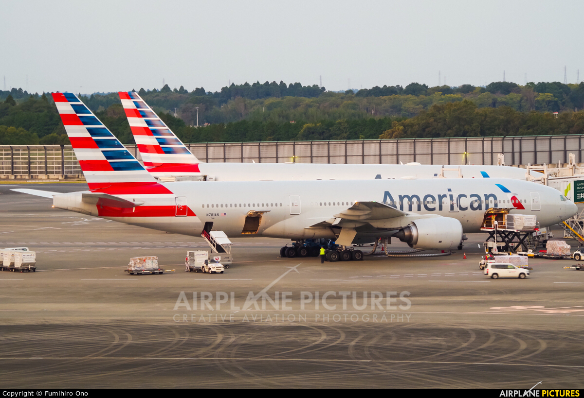 American Airlines N781AN aircraft at Tokyo - Narita Intl