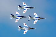 - - Japan - ASDF: Blue Impulse Kawasaki T-4 aircraft