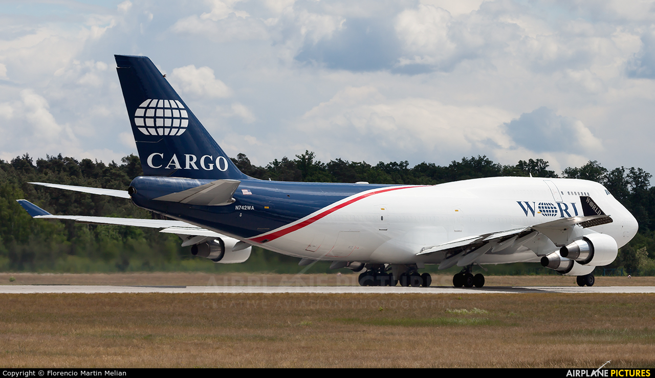 World Airways Cargo N742WA aircraft at Frankfurt