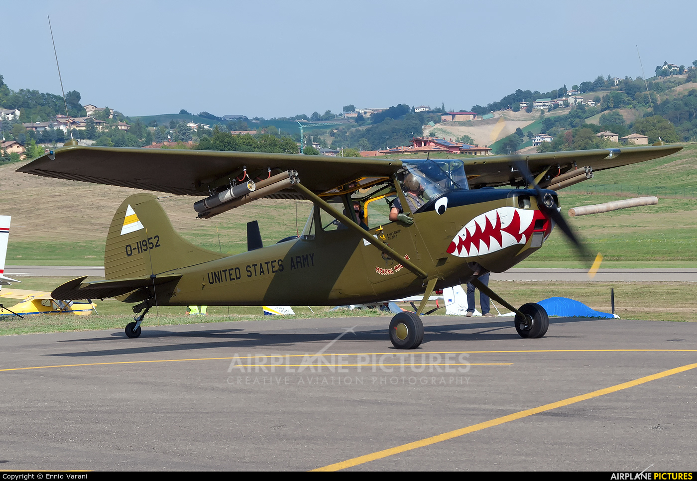 Private I-BDOG aircraft at Pavullo nel Frignano