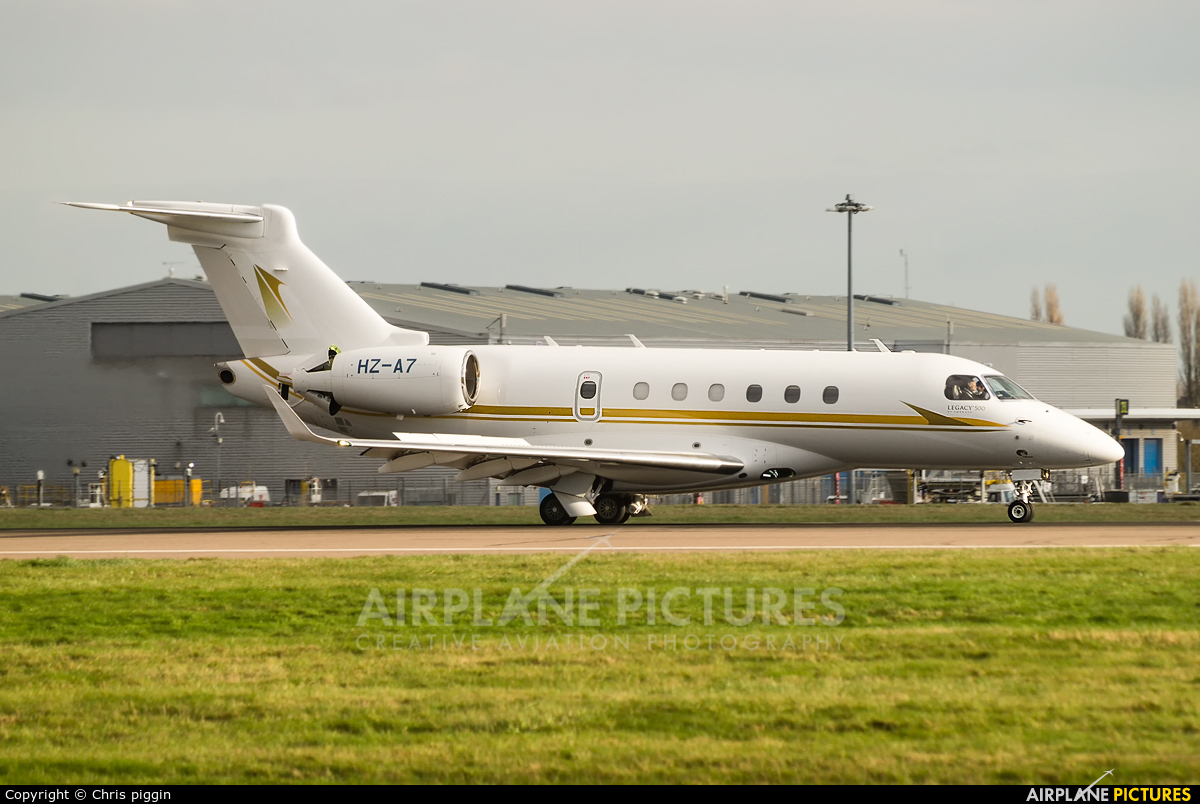 Sky Prime Aviation Services HZ-A7 aircraft at London - Stansted