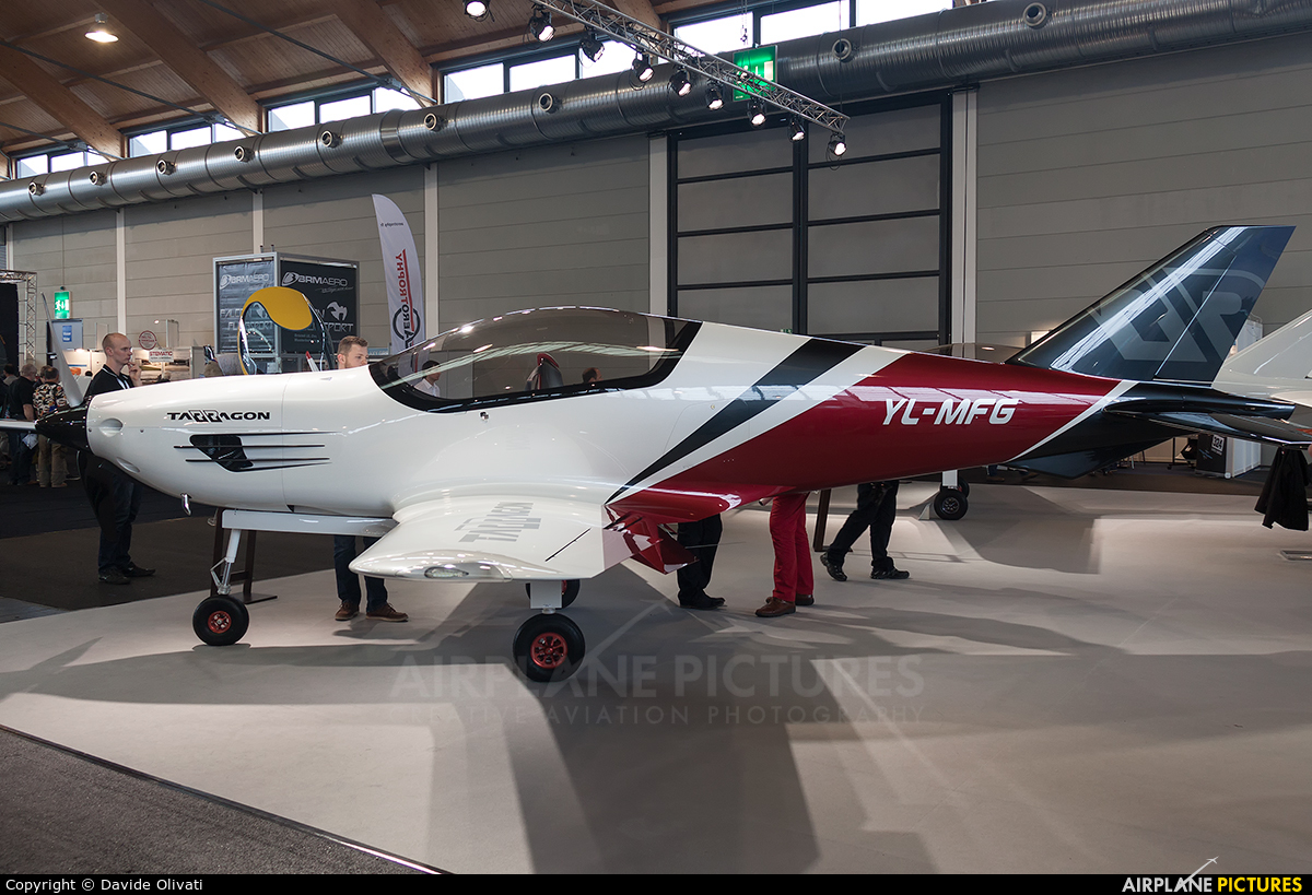 Private YL-MFG aircraft at Friedrichshafen