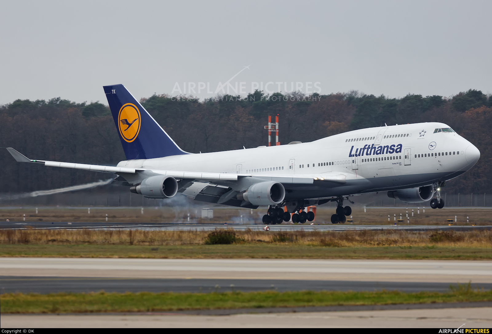 Lufthansa D-ABTK aircraft at Berlin - Tegel